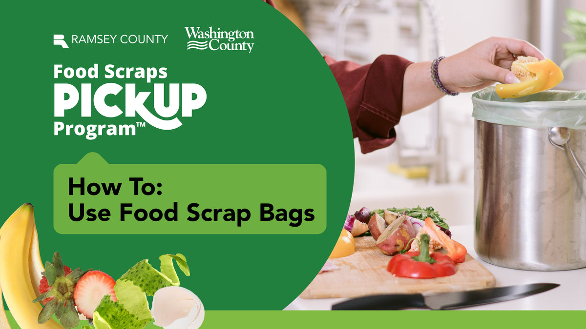 How To Use Food Scrap Bags Video